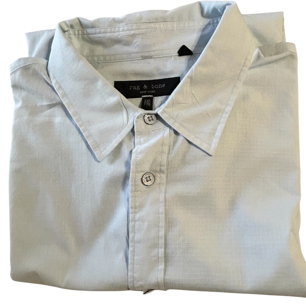 Rag & Bone New York‎ XXL Mens Long Sleeve Button Down Shirt Casual